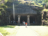 Tempel op Elephanta Island
