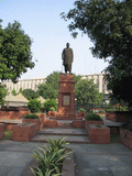 Standbeeld van de eerste president van India: Rajendra Prasad, Delhi